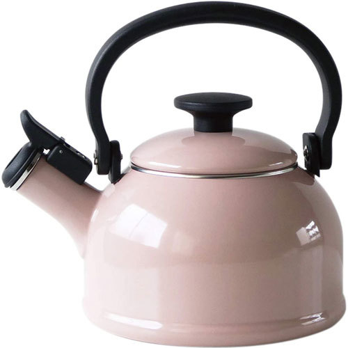 富士ホーロー コットンシリーズ 笛吹きケトル IH対応 1.6L（アッシュピンク）CTN-1.6WKAPの商品画像