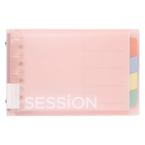 マルマン セッション バインダー えんぴつで書けるインデックス付き ミニサイズ（さくら）FM310A-38×1冊の商品画像