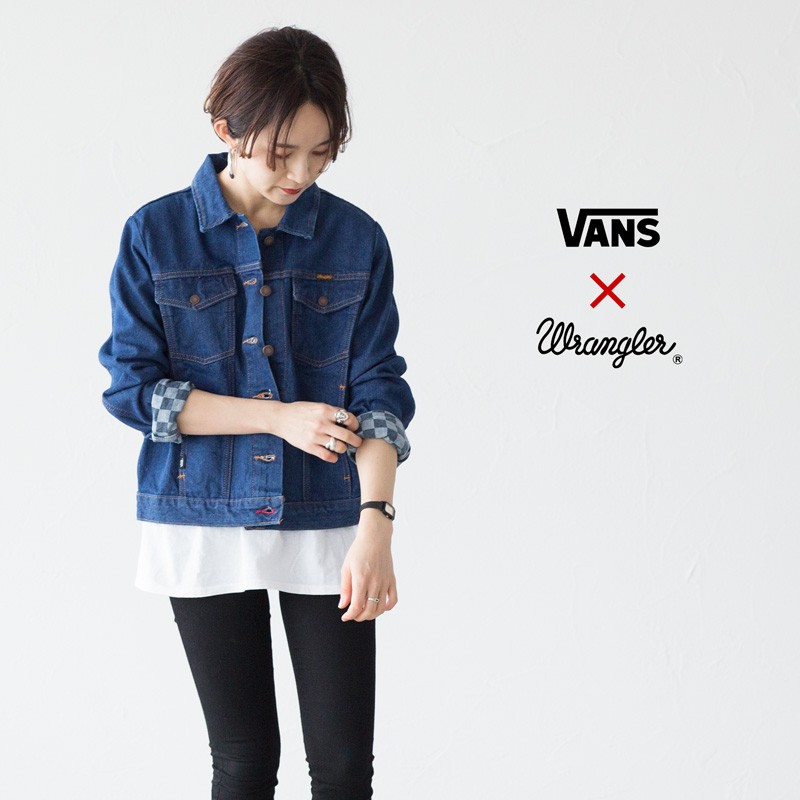  Vans x Wrangler Denim жакет VN0A3PFUYFG женский blow kn Denim 