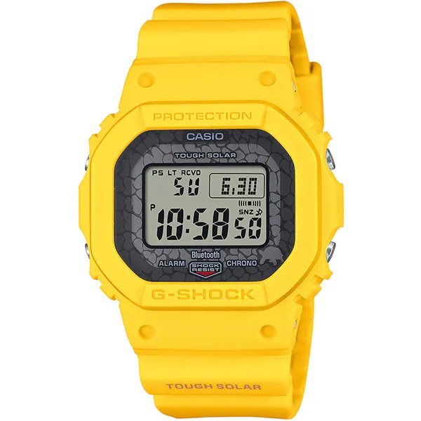 CASIO G-SHOCK Charles Darwin Foundationコラボレーションモデル DIGITAL 5600 SERIES GW-B5600CD-9JR（イエロー） G-SHOCK メンズウォッチの商品画像