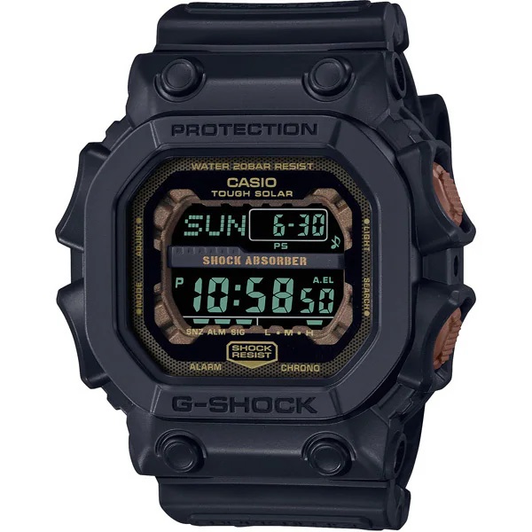 国内正規品 CASIO G-SHOCK カシオ Gショック TEAL AND BROWN COLOR スクエア ブラック メンズ腕時計 GX-56RC-1JF メンズウォッチの商品画像
