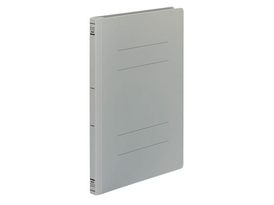 フラットファイルPP A4縦 （グレー） フ-H10M 1冊の商品画像