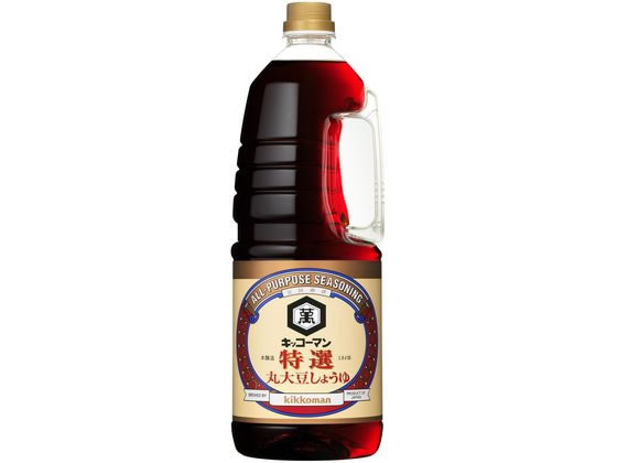 kikkoman キッコーマン 特選丸大豆しょうゆ ペットボトル 1.8L × 1本 濃口醤油の商品画像