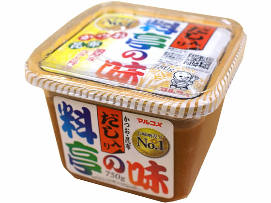 マルコメ 料亭の味 だし入り 750g×1個の商品画像