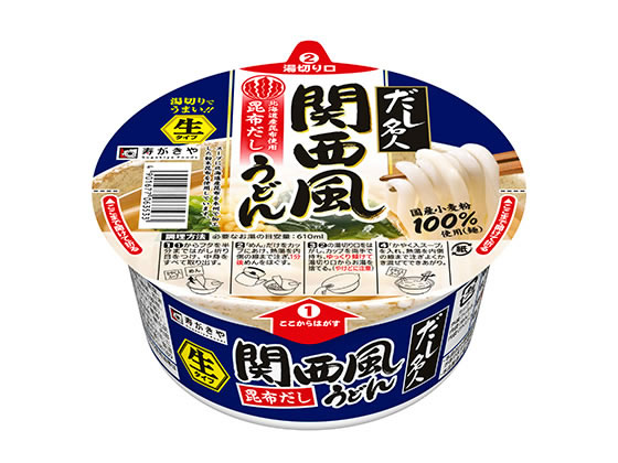 昆布だし関西風うどん / 1個