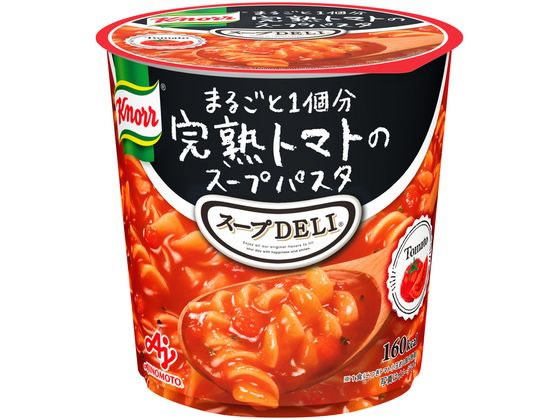 AJINOMOTO クノール スープDELI まるごと1個分完熟トマトのスープパスタ（容器入） 40.6g×1個 クノール スープの商品画像