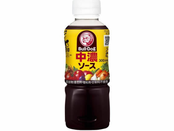 ブルドック 中濃ソース 300ml×1本の商品画像