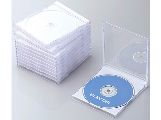  Elecom Blu-ray DVD CD кейс белый 10 листов 