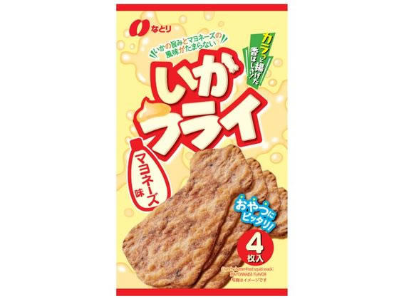 なとり なとり いかフライ マヨネーズ味（4枚入）×1袋 おつまみ珍味さきいか、するめの商品画像