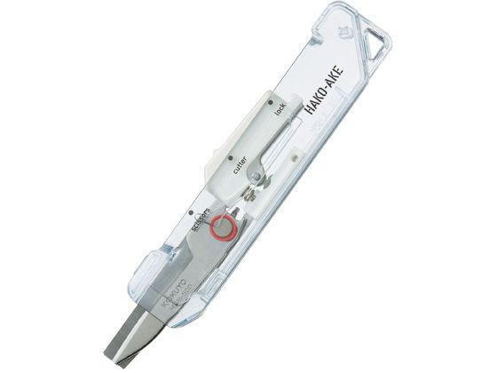 コクヨ ハコアケ スタンダード刃 2way携帯ハサミ TRANSPARENT MECHANISM KOKUYOの商品画像