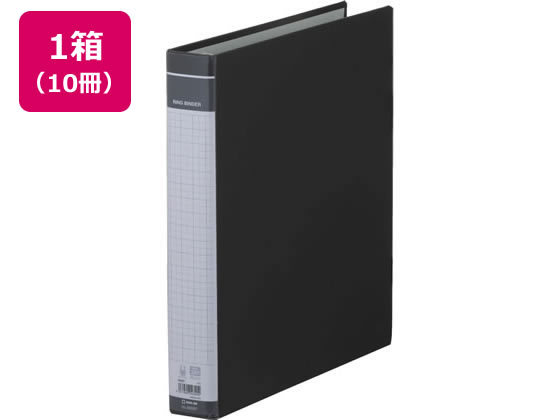 KING JIM キングジム リングバインダーBF A4タテ（黒）669BF×1冊