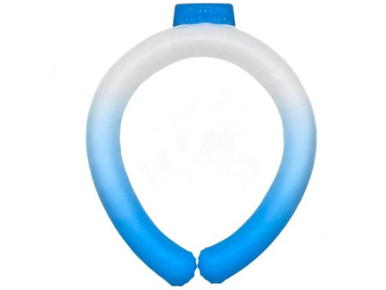 冷感ネックリングGR Mサイズ（アクアブルーグラデーション）50026の商品画像