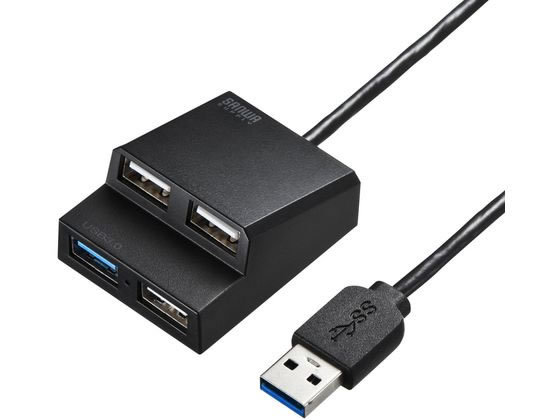 [ ваш заказ ] Sanwa Supply USB3.2 Gen1+USB2.0 combo ступица USB-3H413BKN USB ступица сеть оборудование PC периферийные устройства 