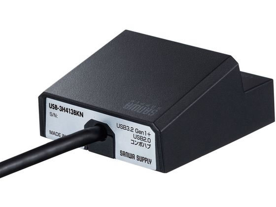 [ ваш заказ ] Sanwa Supply USB3.2 Gen1+USB2.0 combo ступица USB-3H413BKN USB ступица сеть оборудование PC периферийные устройства 