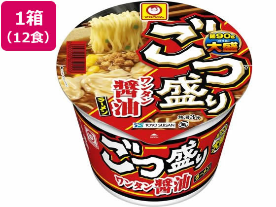 東洋水産 ごつ盛り ワンタン醤油ラーメン 117g × 12個 ラーメンの商品画像