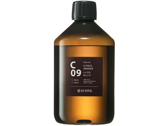 アットアロマ アットアロマ エッセンシャルオイル Clean air（C09 シトラスオレンジ）450ml エッセンシャルオイルの商品画像