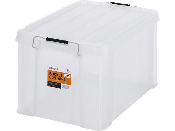 アイリスオーヤマ バックルコンテナ BL-45R クリアの商品画像