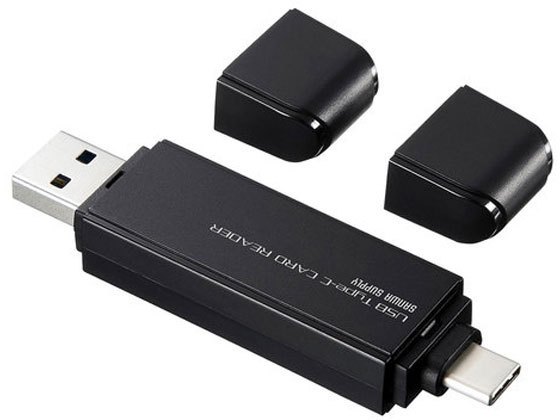[ ваш заказ ] Sanwa Supply USB Type-C экономичный автомобиль do Leader ADR-3TCMS6BK устройство для считывания карт зажигалка PC для Drive PC периферийные устройства 