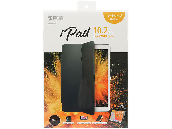 [ ваш заказ ] Sanwa Supply iPad 10.2 дюймовый жесткий чехол подставка модель черный планшет для аксессуары смартфон мобильный телефон FAX бытовая техника 