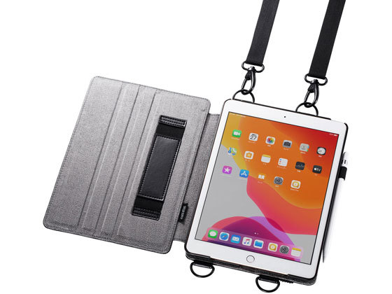 [ ваш заказ ] Sanwa Supply iPad 10.2 дюймовый подставка c функцией плечо ремень кейс 