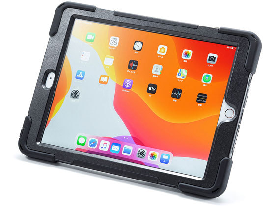 [ ваш заказ ] Sanwa Supply iPad 10.2 дюймовый ударопрочный кейс руль подставка 