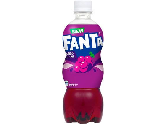 Coca Cola ファンタ グレープ 500ml × 1本 ペットボトル 炭酸飲料 - 最