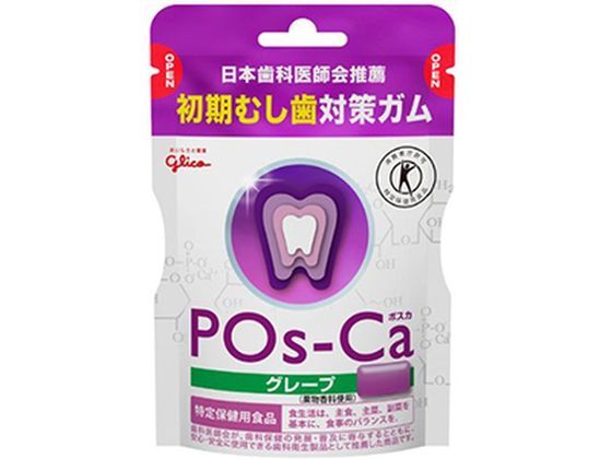 グリコ ポスカ グレープ エコパウチ 75g×1袋の商品画像