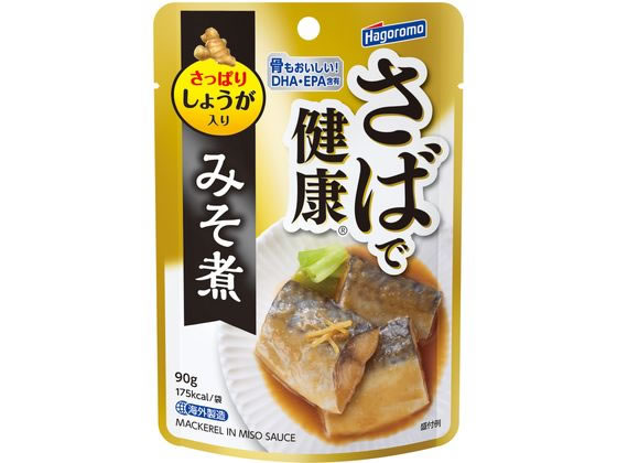 はごろもフーズ さばで健康 みそ味 90g （パウチ） 1袋の商品画像