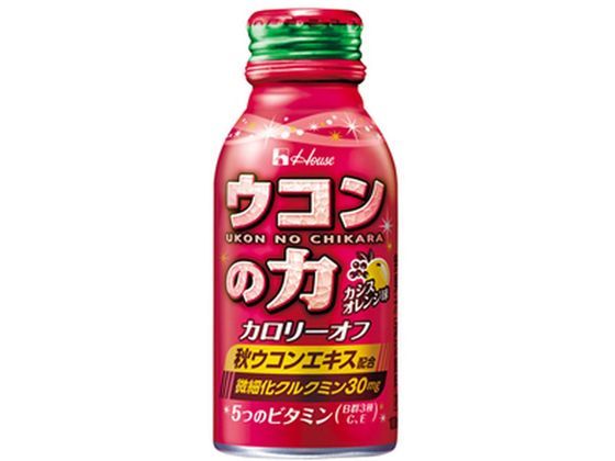 ハウスウェルネスフーズ ウコンの力 カシスオレンジ味 100ml×1本 ボトル缶の商品画像