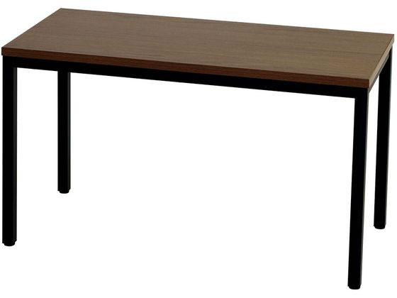 [ производитель прямая поставка ]Netforce конференц-стол W1200 черный × walnut [ оплата при получении не возможно ][ клиент сборка ]
