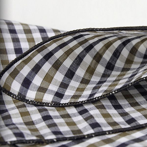  pocket square хлопок TC ткань в клетку красный, хаки Brown 2 цвет pc25