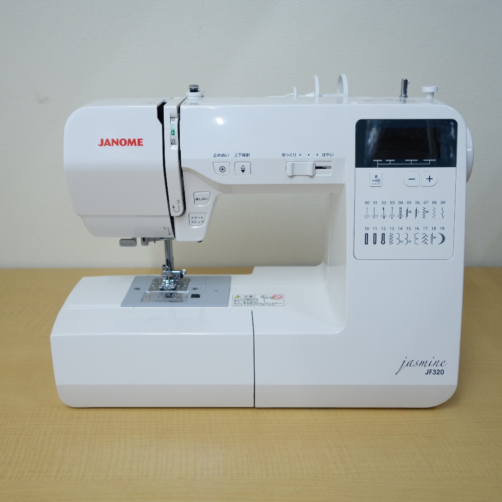 美品 使用1回 ジャノメミシン ジャスミン jf320 - メルカリ 