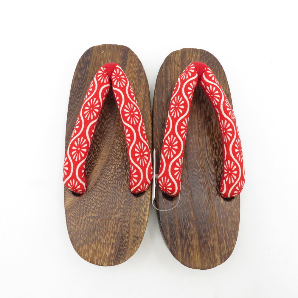  geta детский . geta 19.0cm.... полиэстер нос .7~8 лет девочка юката предназначенный лето предназначенный новый товар 