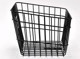  front basket front basket angle wire basket SSK-401 black city cycle ma inset .li bicycle light weight basket large large all-purpose 