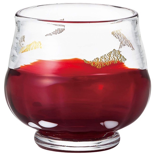 津軽びいどろ 盃12ヶ月コレクション 50ml F-62206 （11月初冬）の商品画像