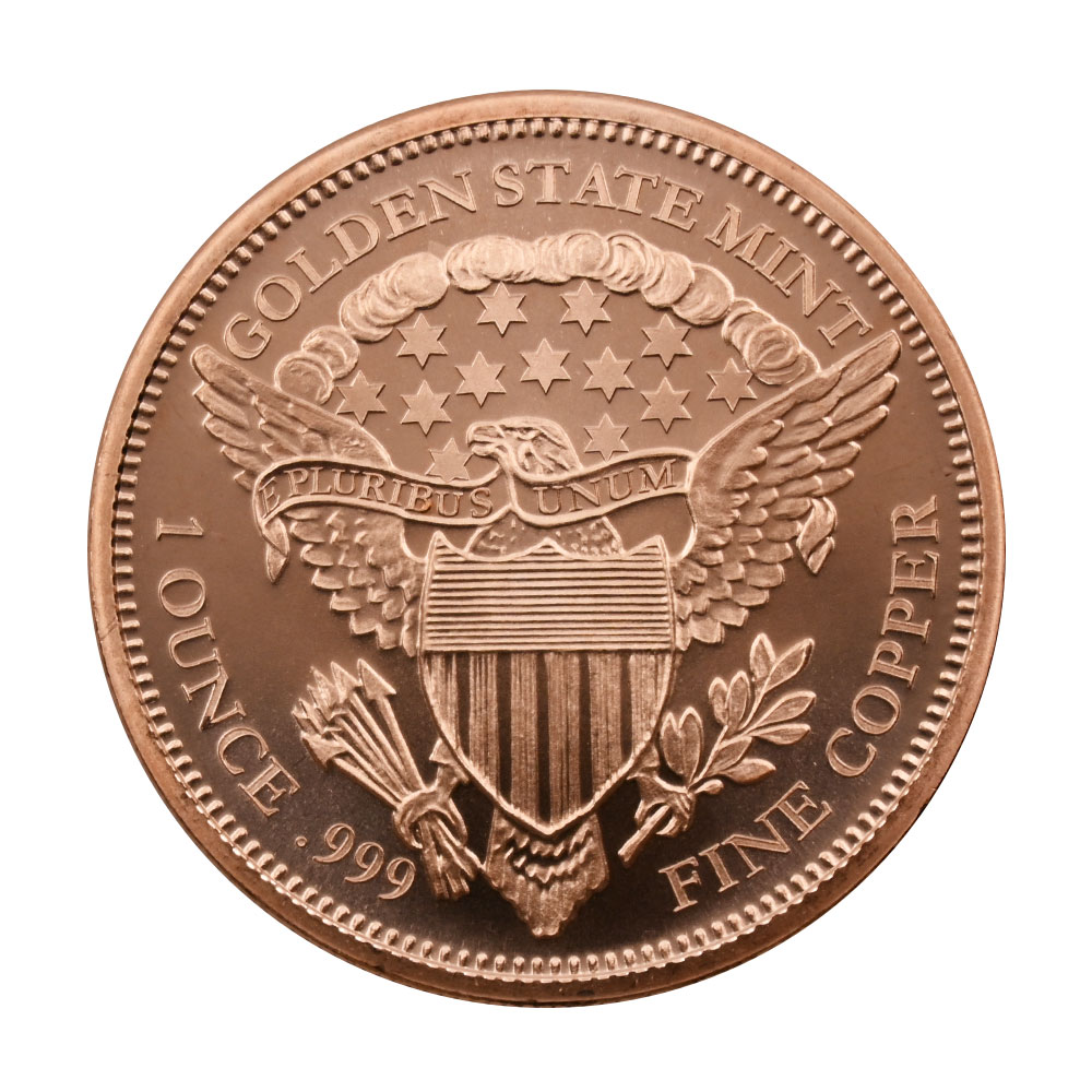 * immediate payment pursuit possibility * America Mercury large m1 ounce copper medal [1 sheets ] ( coin case attaching )