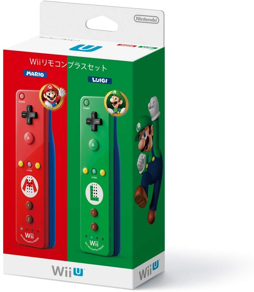 任天堂 Wii U Wiiリモコンプラスセット（マリオ・ルイージ）の商品画像｜ナビ