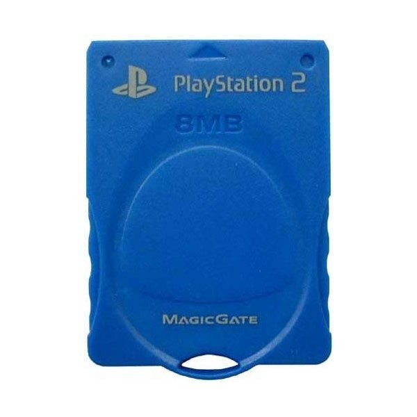 【PS2】 PlayStation2専用 MEMORY CARD アイリスブルーの商品画像