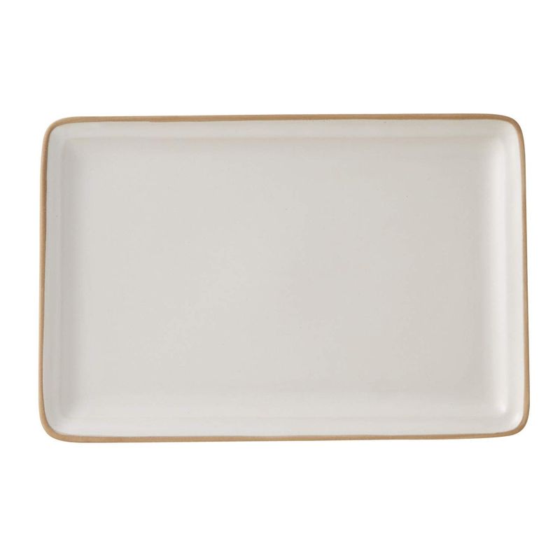 TAMAKI エッジライン レクタングルプレートM （ホワイト） T-918593 エッジライン 食器皿の商品画像
