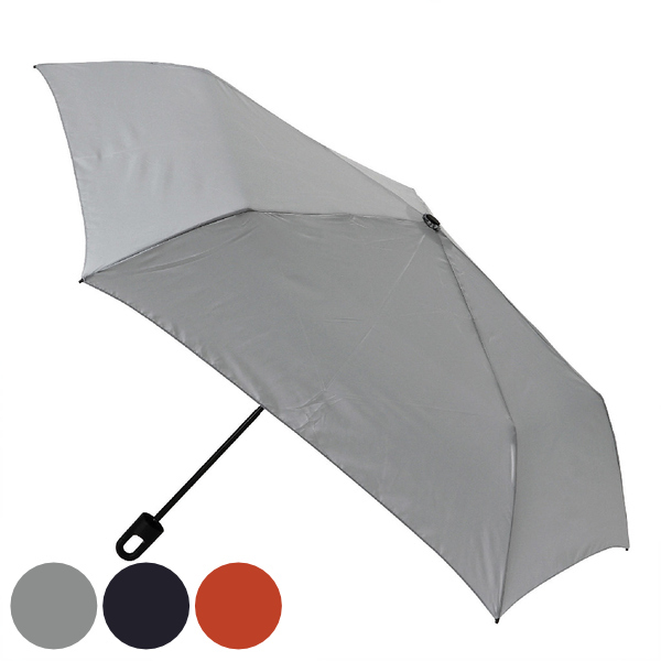 SPICE of Life 雨晴兼用 フック付き軽量折りたたみ傘 HHLZ2000GY（グレー） レディース晴雨兼用傘の商品画像