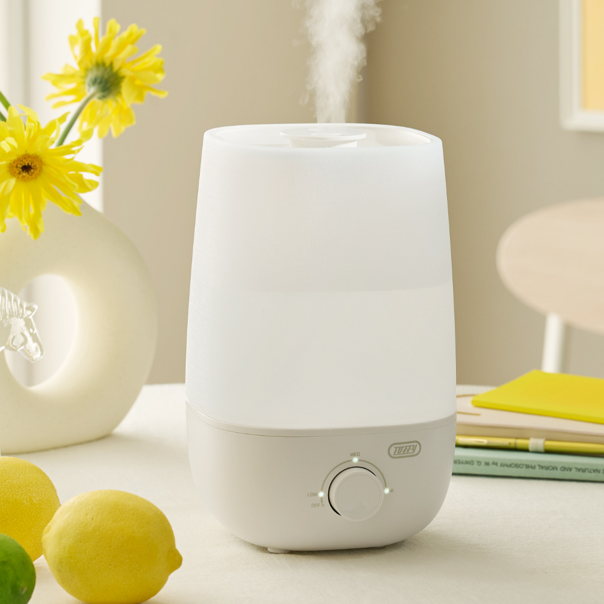 SHARP SHARP プラズマクラスター 加熱気化式加湿器 HV-J55-W（ホワイト