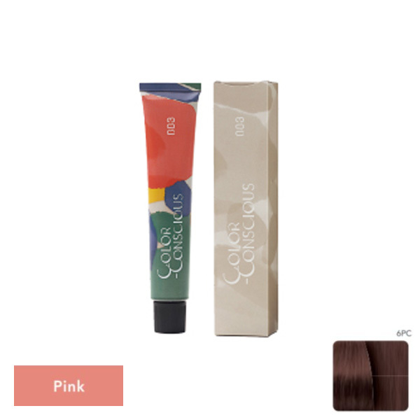 no3 ナンバースリー カラーコンシャス コンシャスライン 80g 6PC （ピンク） （医薬部外品） COLOR CONSCIOUS ヘアカラーリングの商品画像
