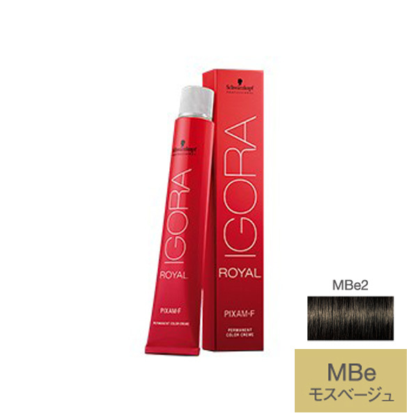 Schwarzkopf PROFESSIONAL イゴラ ロイヤル ピクサム-F 80g MBe2 （モスベージュ） （医薬部外品） IGORA ROYAL ヘアカラーリングの商品画像
