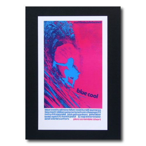  Surf Movie постер L-64 [blue cool] размер :30.5×18.5cm America смешанные товары american смешанные товары 