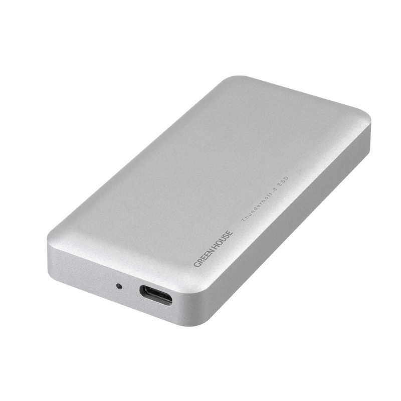 GREEN HOUSE（パソコン） GH-SSDTB3A480 [Thunderbolt 3 外付けSSD GH-SSDTB3A 480GB] 外付けSSDの商品画像