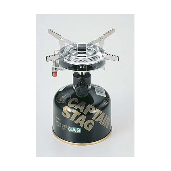CAPTAIN STAG オーリック 小型ガスバーナーコンロ 圧電点火装置付（ケース付）M-7900の商品画像