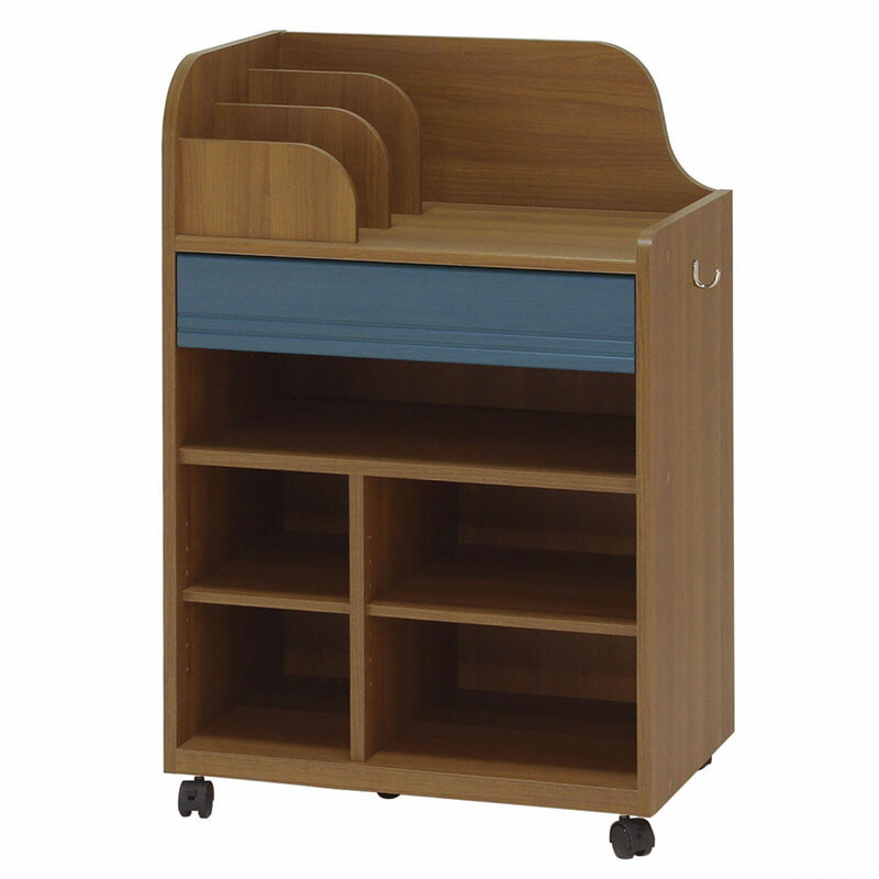 収納 ランドセルラック こども用 LAK-9565W DK （ダークブラウン）の商品画像