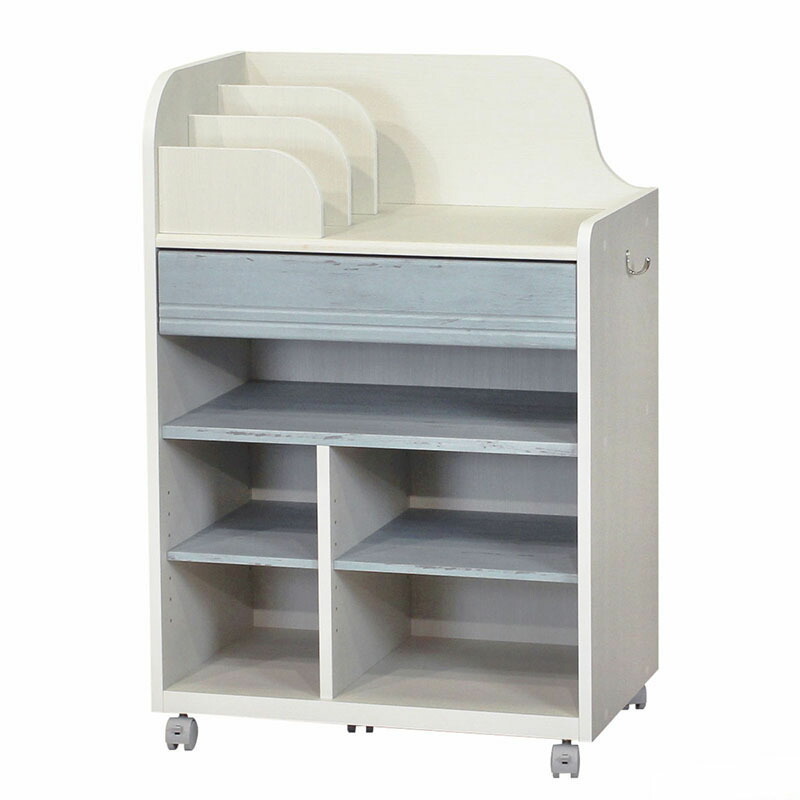 収納 ランドセルラック こども用 LAK-9565W WH （ホワイト）の商品画像