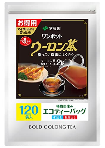 伊藤園 濃いウーロン茶 ティーバッグ 4g×120袋入×1個の商品画像