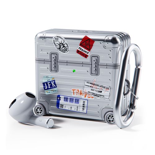 キャリーケース for AirPods（第4世代）MA27419AP4 シルバーの商品画像